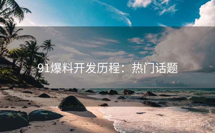 91爆料开发历程：热门话题