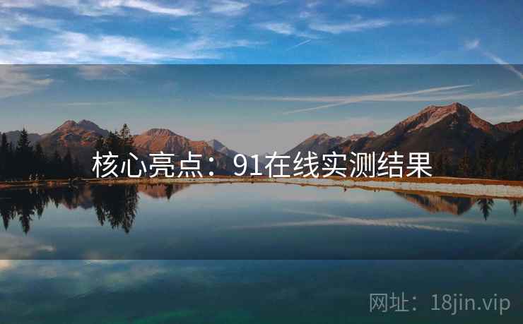 核心亮点:91在线实测结果 核心亮点:91在线实测结果